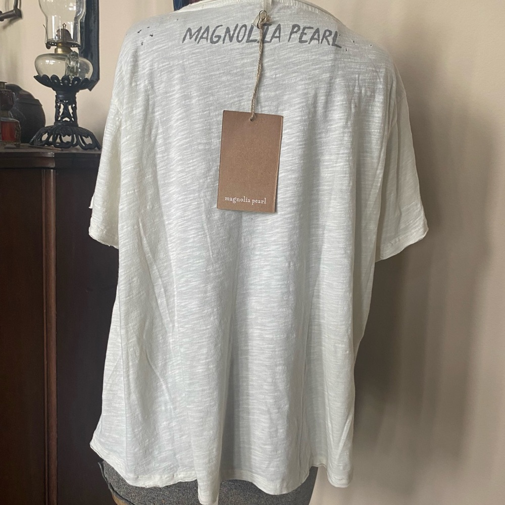 Magnolia Pearl NEW Warrior "GERONIMO" Native American Jersey Tees T-shirt NWT - Picture 4 of 8